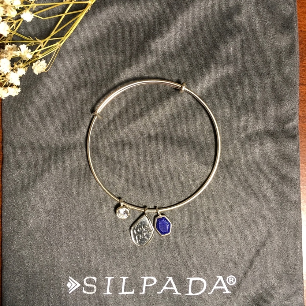 Silpada Adjustable Sterling Silver Bangle